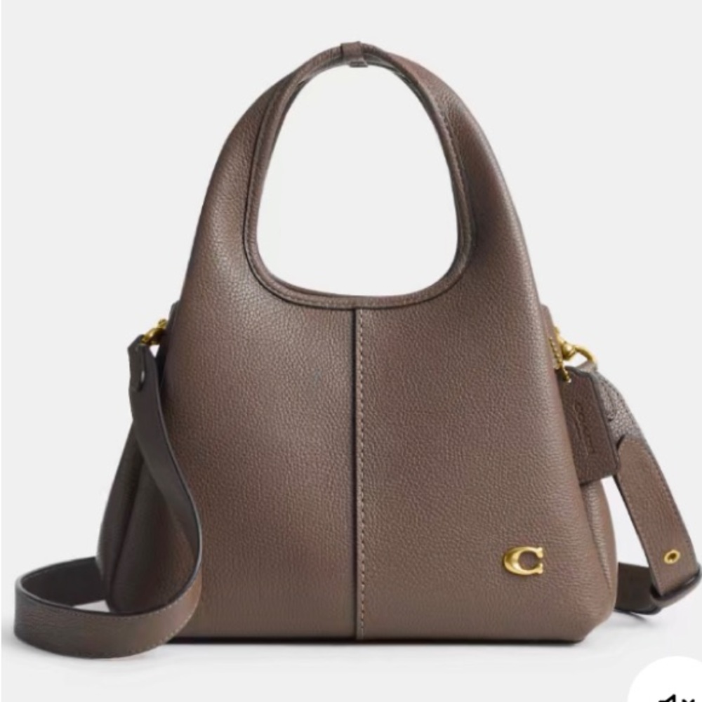 Coach Lana Pebbled Leather Shoulder Bag